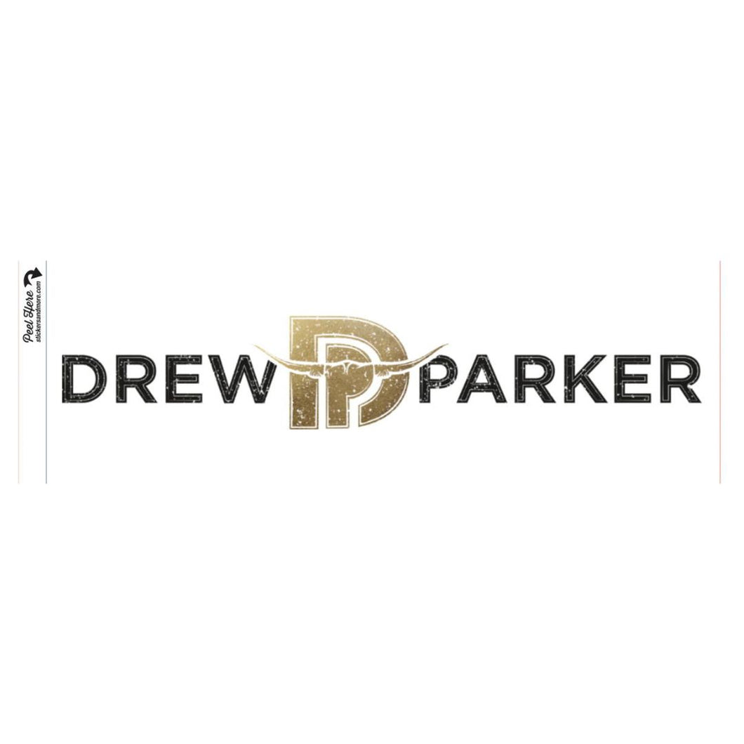 Drew Parker Rectangle Sticker